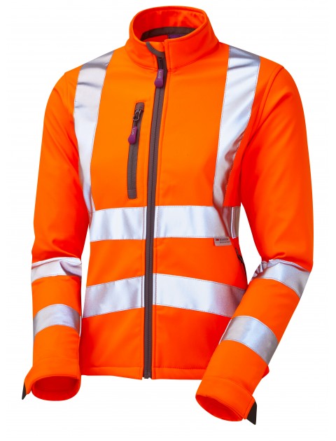 Leo Honeywell  Women’s Softshell - Orange Clothing